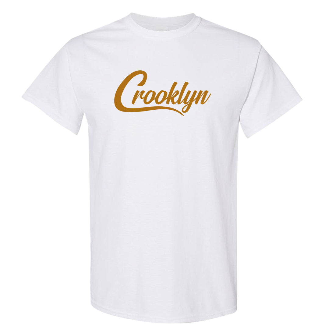 Gold Bullet 97s T Shirt | Crooklyn, White