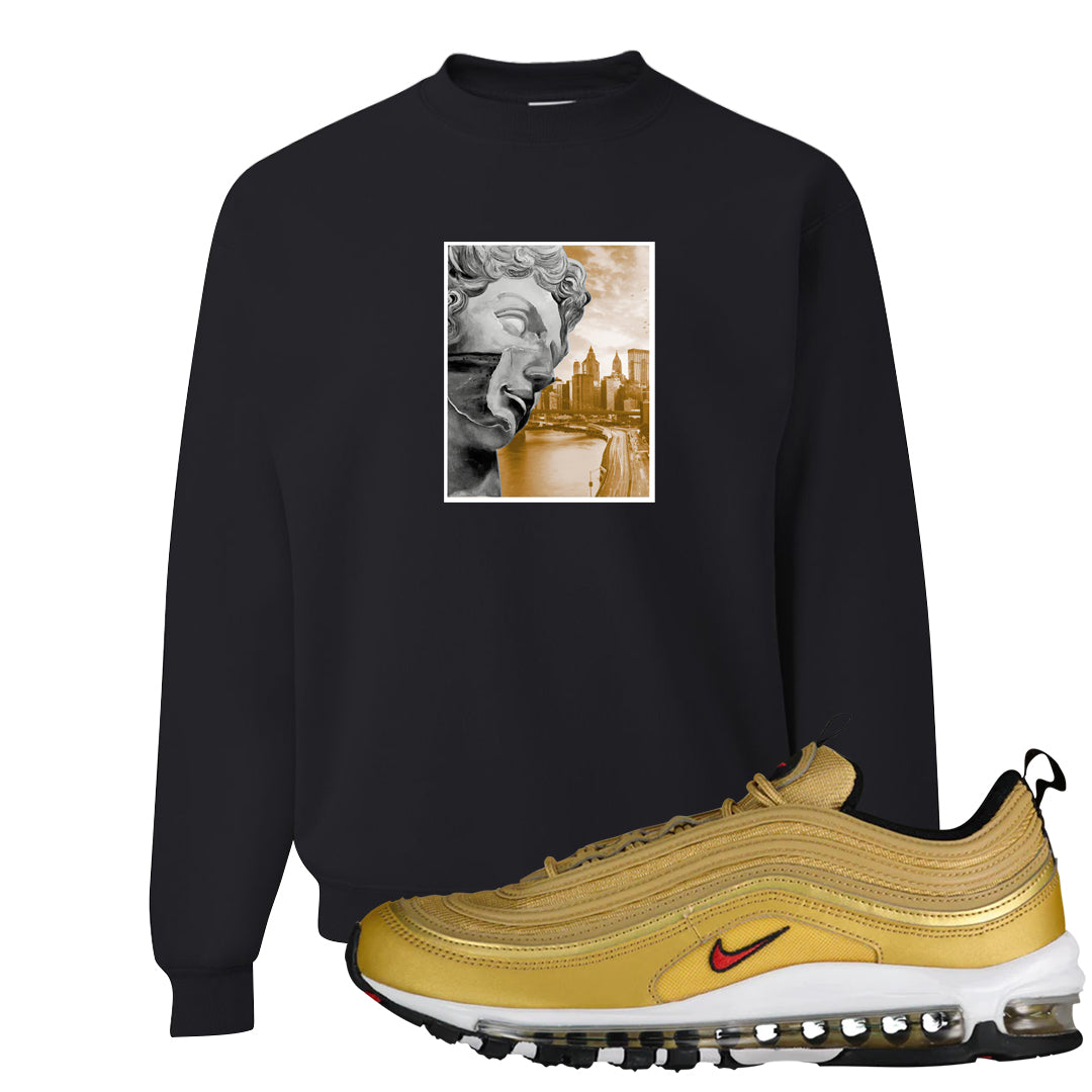Gold Bullet 97s Crewneck Sweatshirt | Miguel, Black
