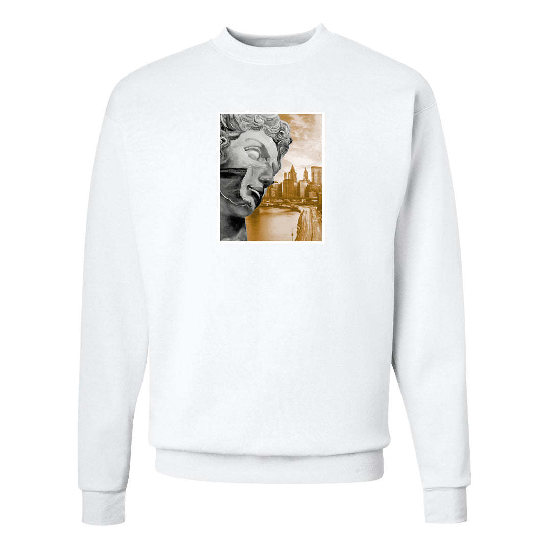 Gold Bullet 97s Crewneck Sweatshirt | Miguel, White