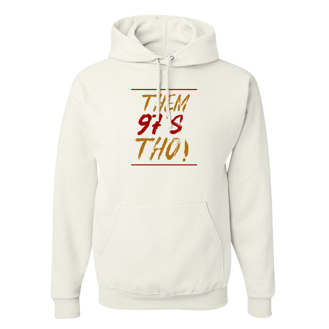 Gold Bullet 97s Hoodie | Them 97s Tho, White