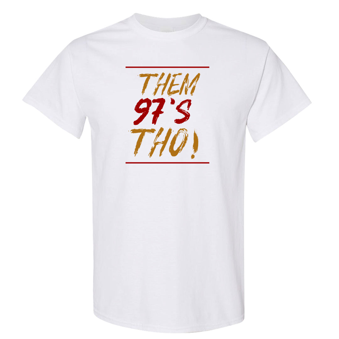 Gold Bullet 97s T Shirt | Them 97s Tho, White