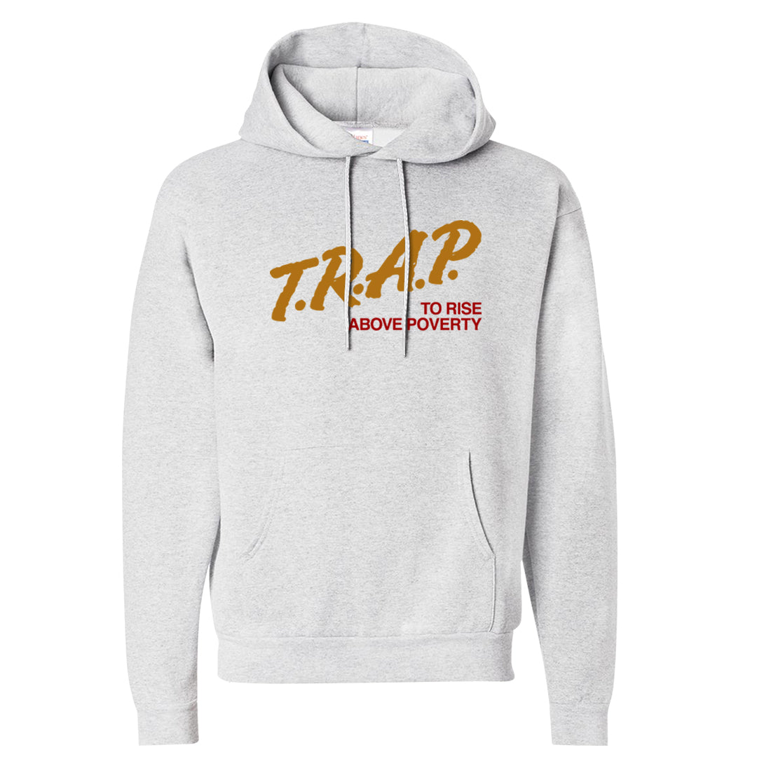 Gold Bullet 97s Hoodie | Trap To Rise Above Poverty, Ash