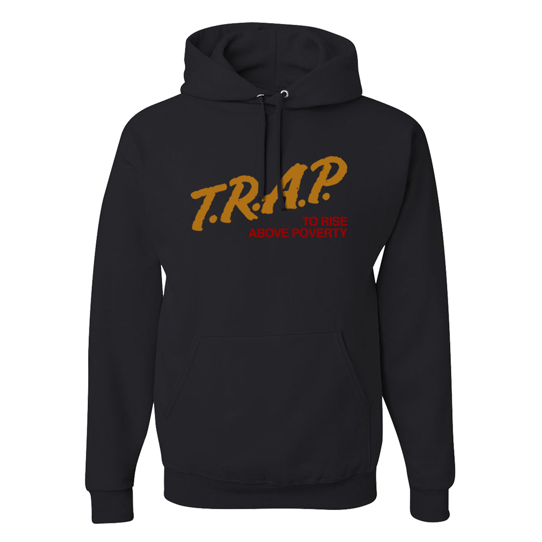 Gold Bullet 97s Hoodie | Trap To Rise Above Poverty, Black