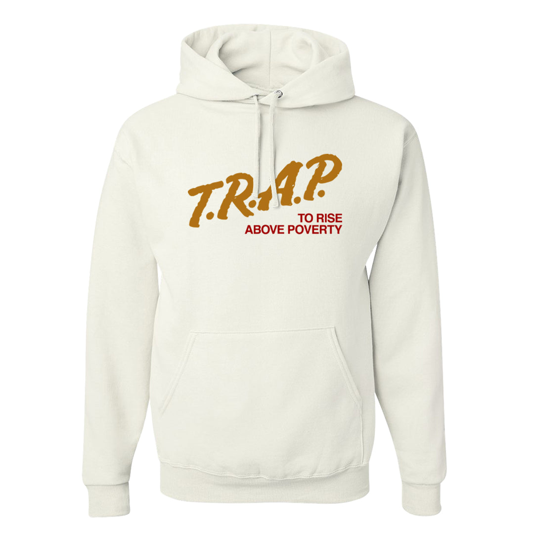 Gold Bullet 97s Hoodie | Trap To Rise Above Poverty, White