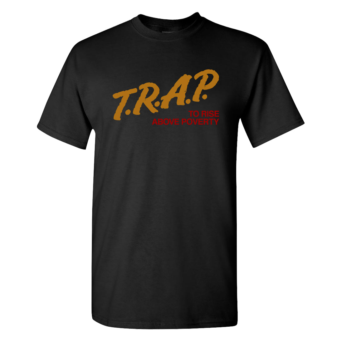 Gold Bullet 97s T Shirt | Trap To Rise Above Poverty, Black