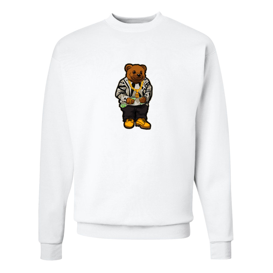 2022 Hangul Day 97s Crewneck Sweatshirt | Sweater Bear, White