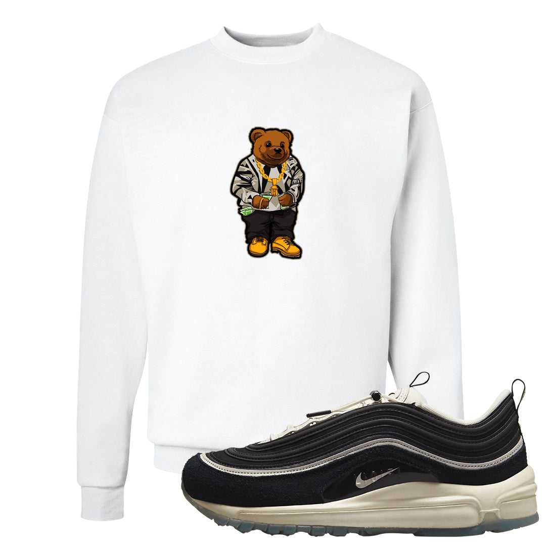 2022 Hangul Day 97s Crewneck Sweatshirt | Sweater Bear, White