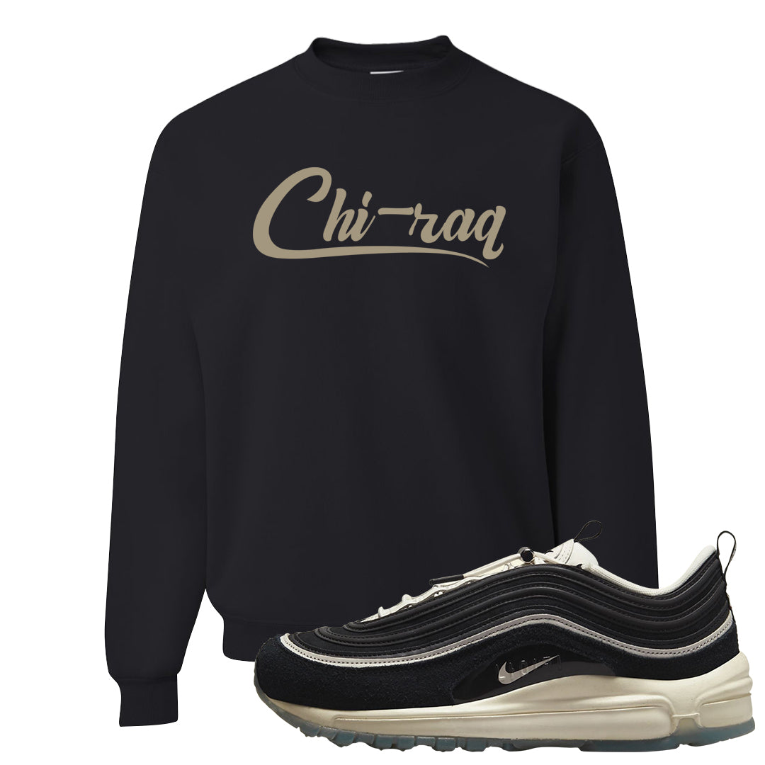 2022 Hangul Day 97s Crewneck Sweatshirt | Chiraq, Black