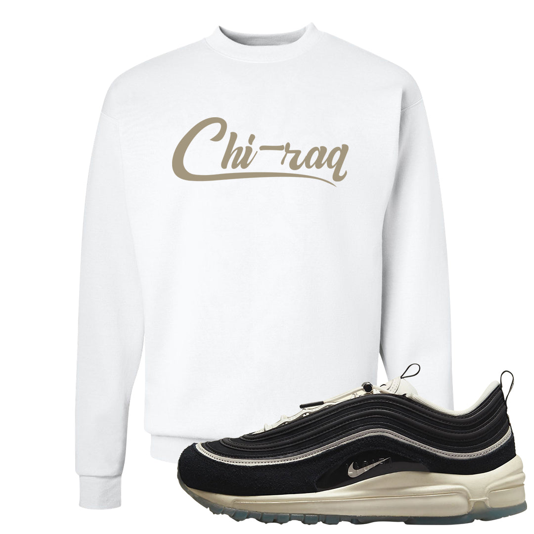 2022 Hangul Day 97s Crewneck Sweatshirt | Chiraq, White