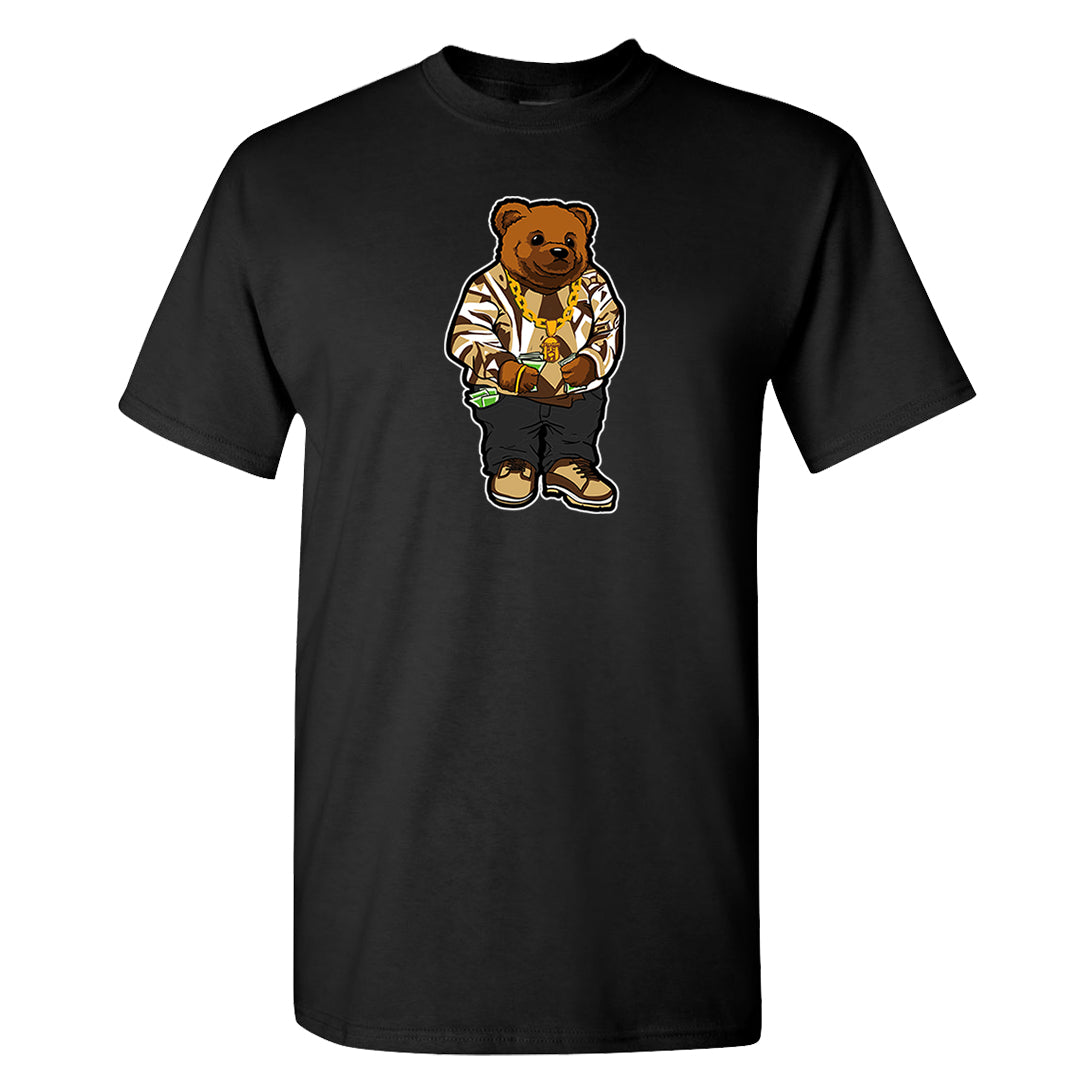 Mushroom Muslin 97s T Shirt | Sweater Bear, Black