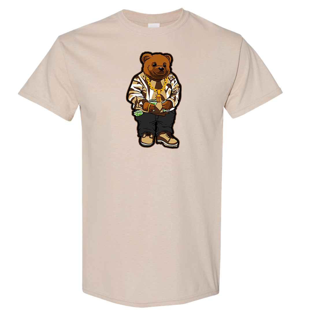 Mushroom Muslin 97s T Shirt | Sweater Bear, Sand
