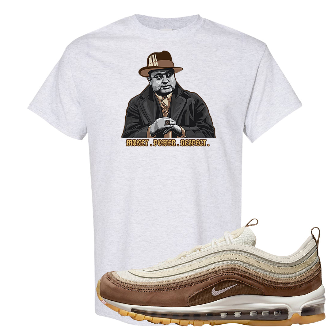 Mushroom Muslin 97s T Shirt | Capone Illustration, Ash