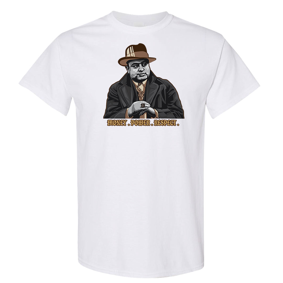 Mushroom Muslin 97s T Shirt | Capone Illustration, White