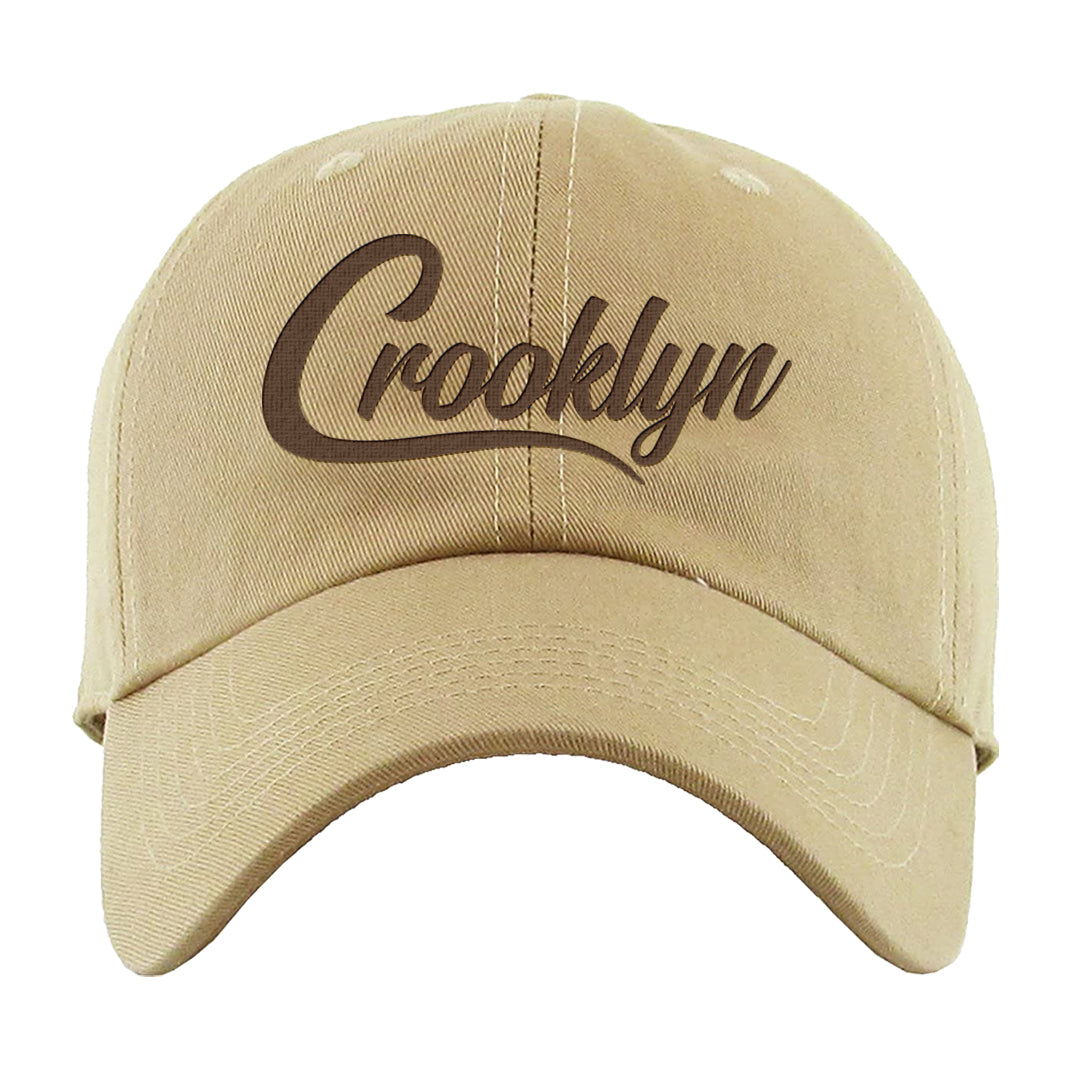 Mushroom Muslin 97s Dad Hat | Crooklyn, Khaki