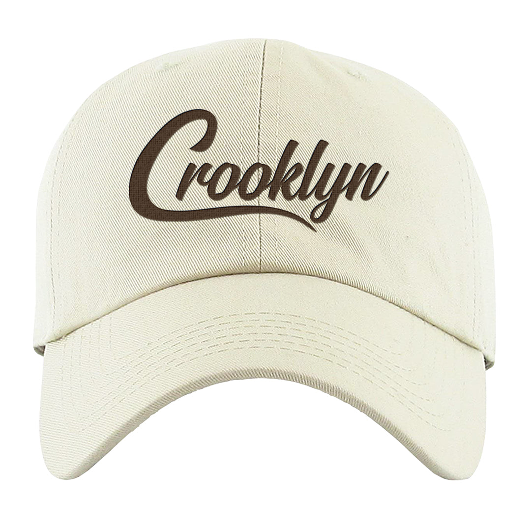 Mushroom Muslin 97s Dad Hat | Crooklyn, White
