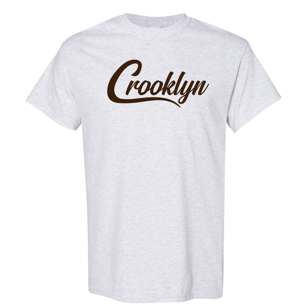 Mushroom Muslin 97s T Shirt | Crooklyn, Ash