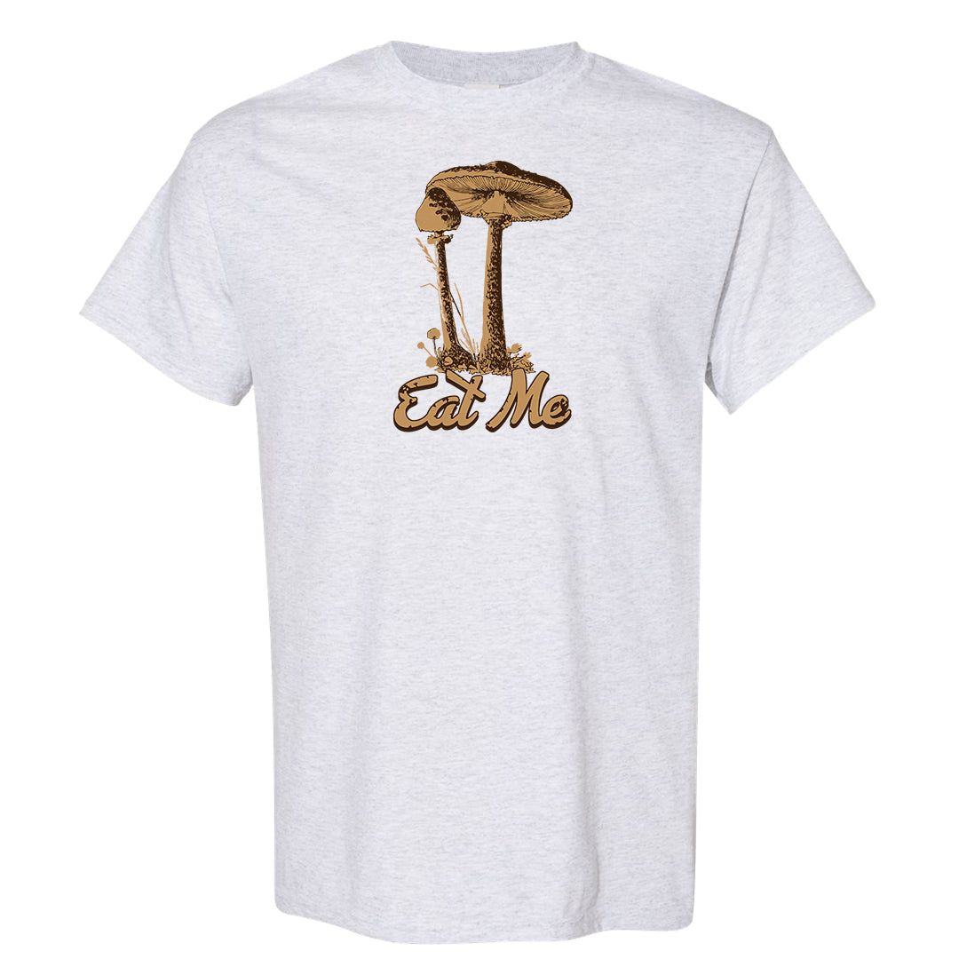 Mushroom Muslin 97s T Shirt | Eat Me, Ash