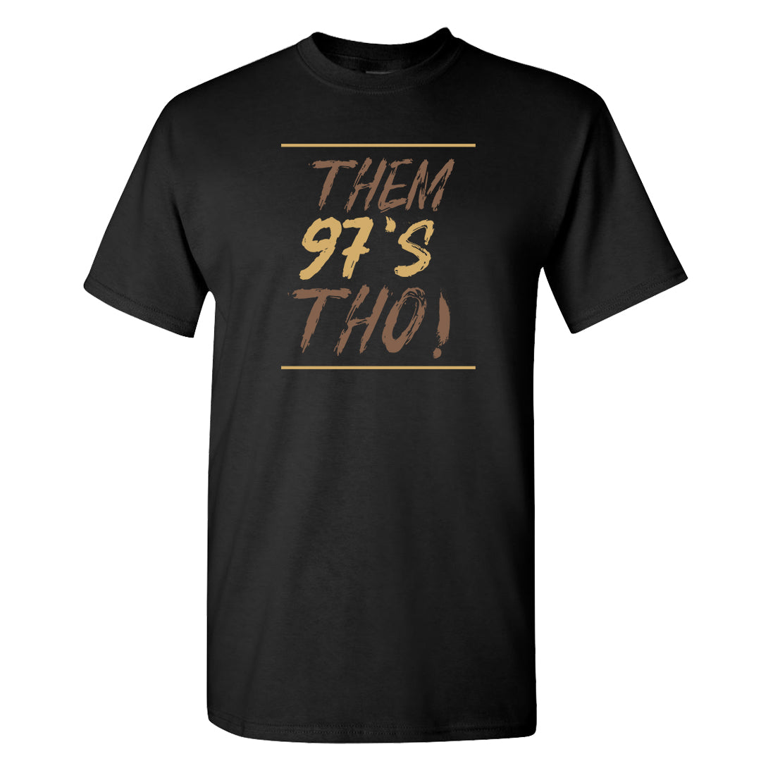 Mushroom Muslin 97s T Shirt | Them 97's Tho, Black