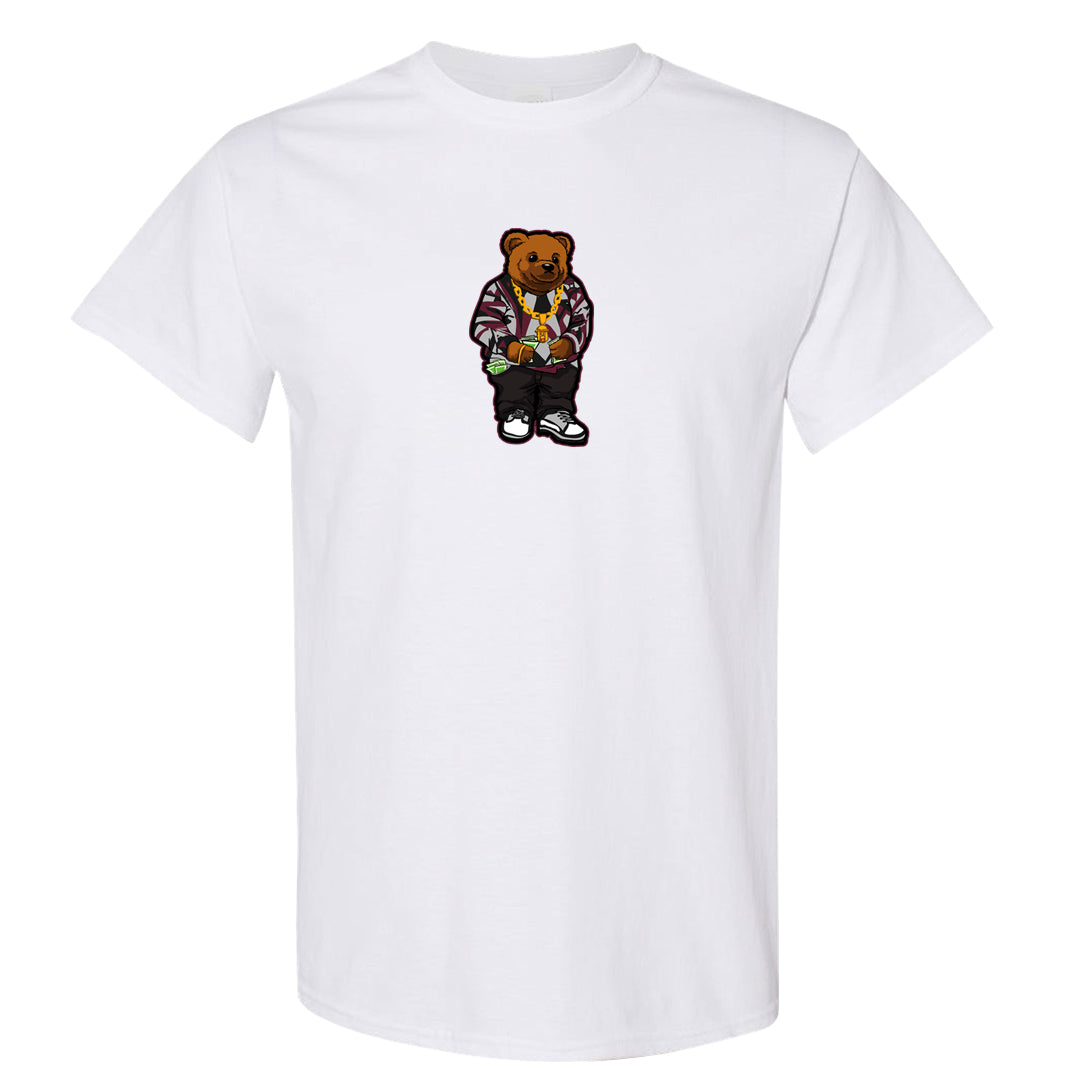 Summit White Rosewood More Uptempos T Shirt | Sweater Bear, White