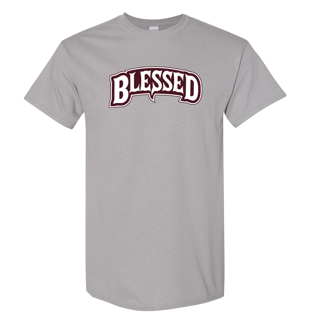 Summit White Rosewood More Uptempos T Shirt | Blessed Arch, Gravel