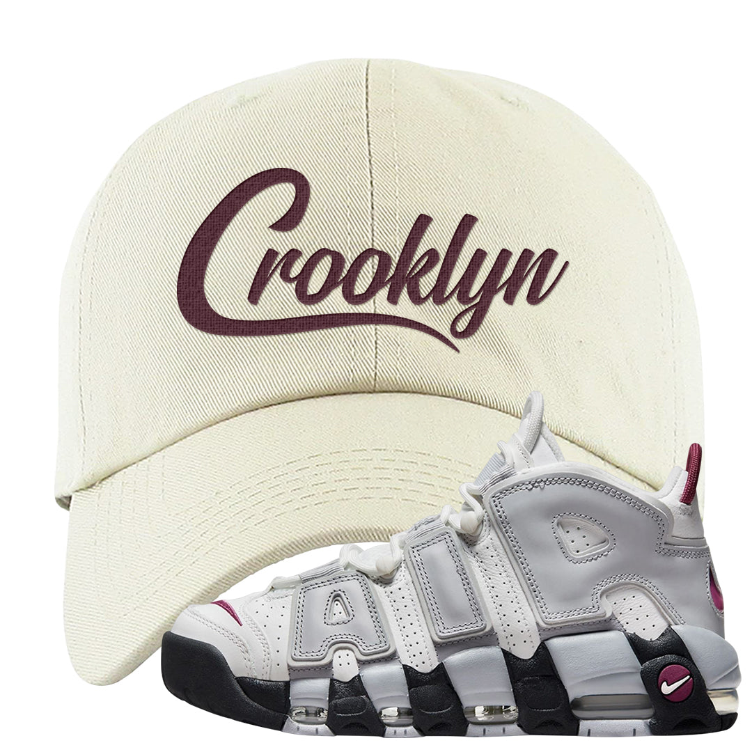 Summit White Rosewood More Uptempos Dad Hat | Crooklyn, White