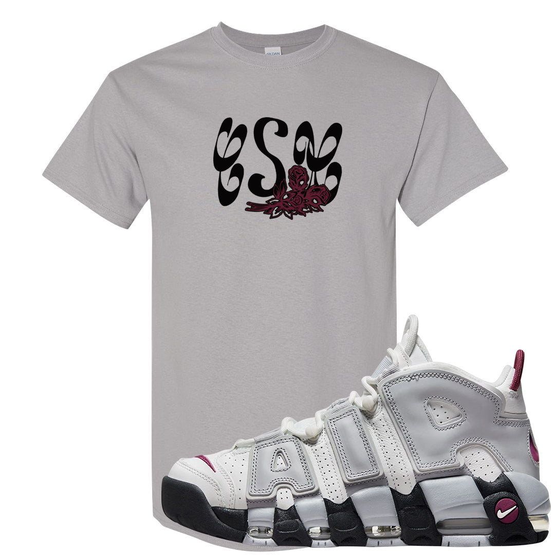 Summit White Rosewood More Uptempos T Shirt | Certified Sneakerhead, Gravel