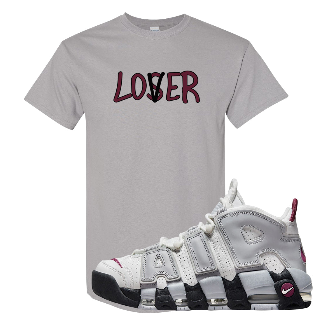 Summit White Rosewood More Uptempos T Shirt | Lover, Gravel