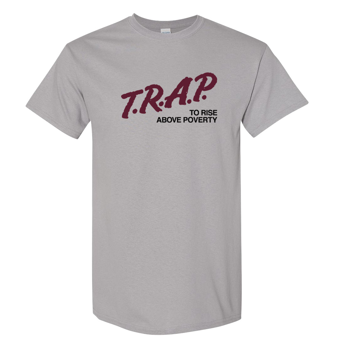 Summit White Rosewood More Uptempos T Shirt | Trap To Rise Above Poverty, Gravel