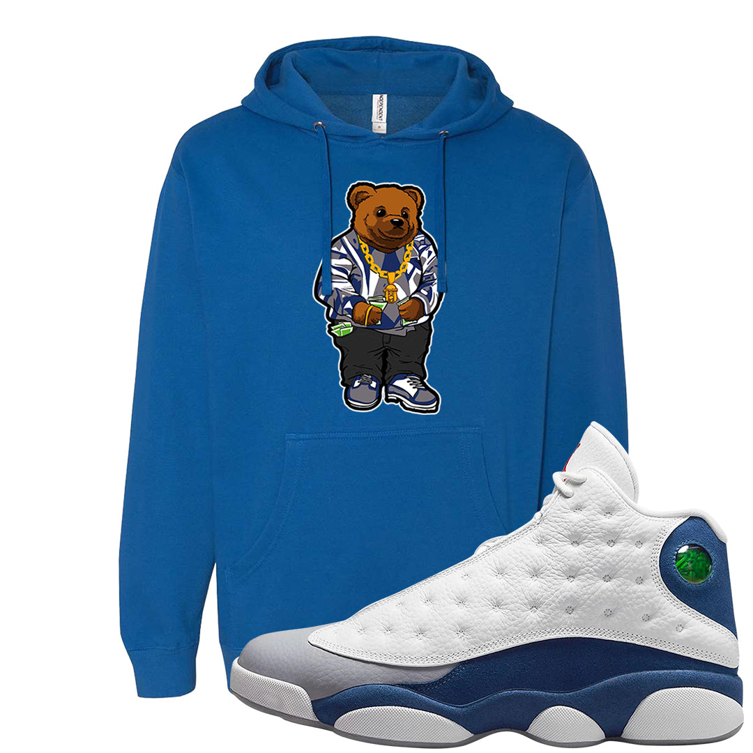 French Blue 13s Hoodie | Sweater Bear, Royal