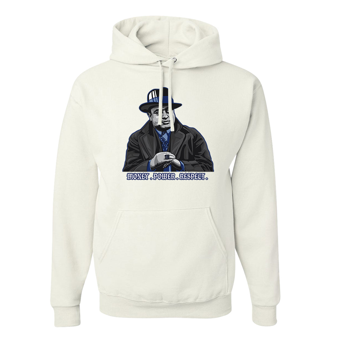 French Blue 13s Hoodie | Capone Illustration, White