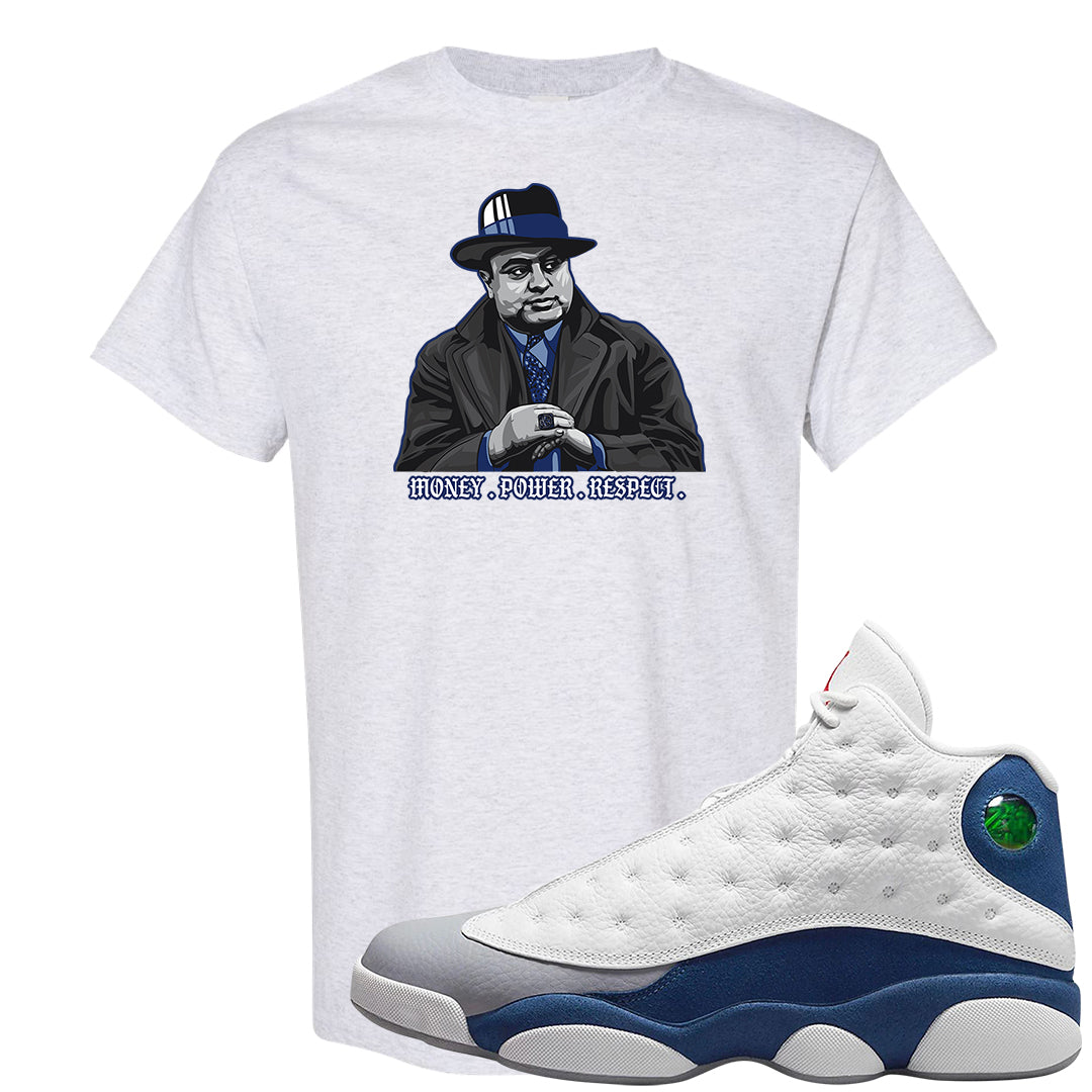 French Blue 13s T Shirt | Capone Illustration, Ash