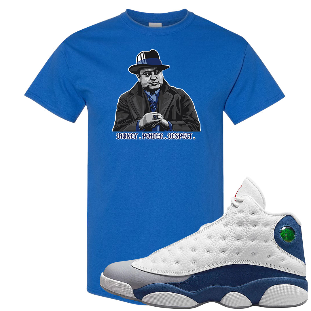 French Blue 13s T Shirt | Capone Illustration, Royal