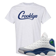 French Blue 13s T Shirt | Crooklyn, Ash
