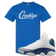 French Blue 13s T Shirt | Crooklyn, Royal