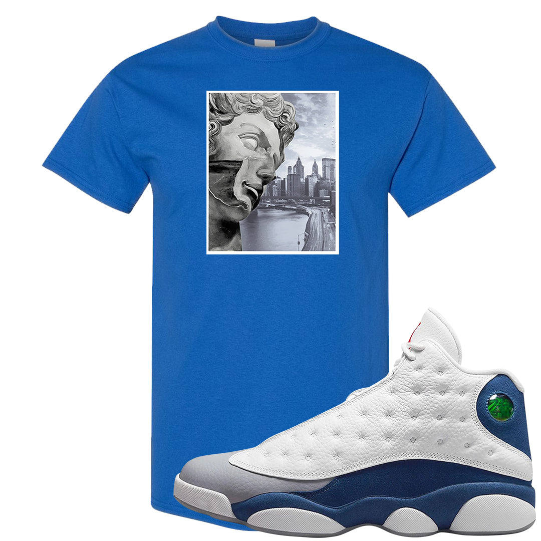 French Blue 13s T Shirt | Miguel, Royal