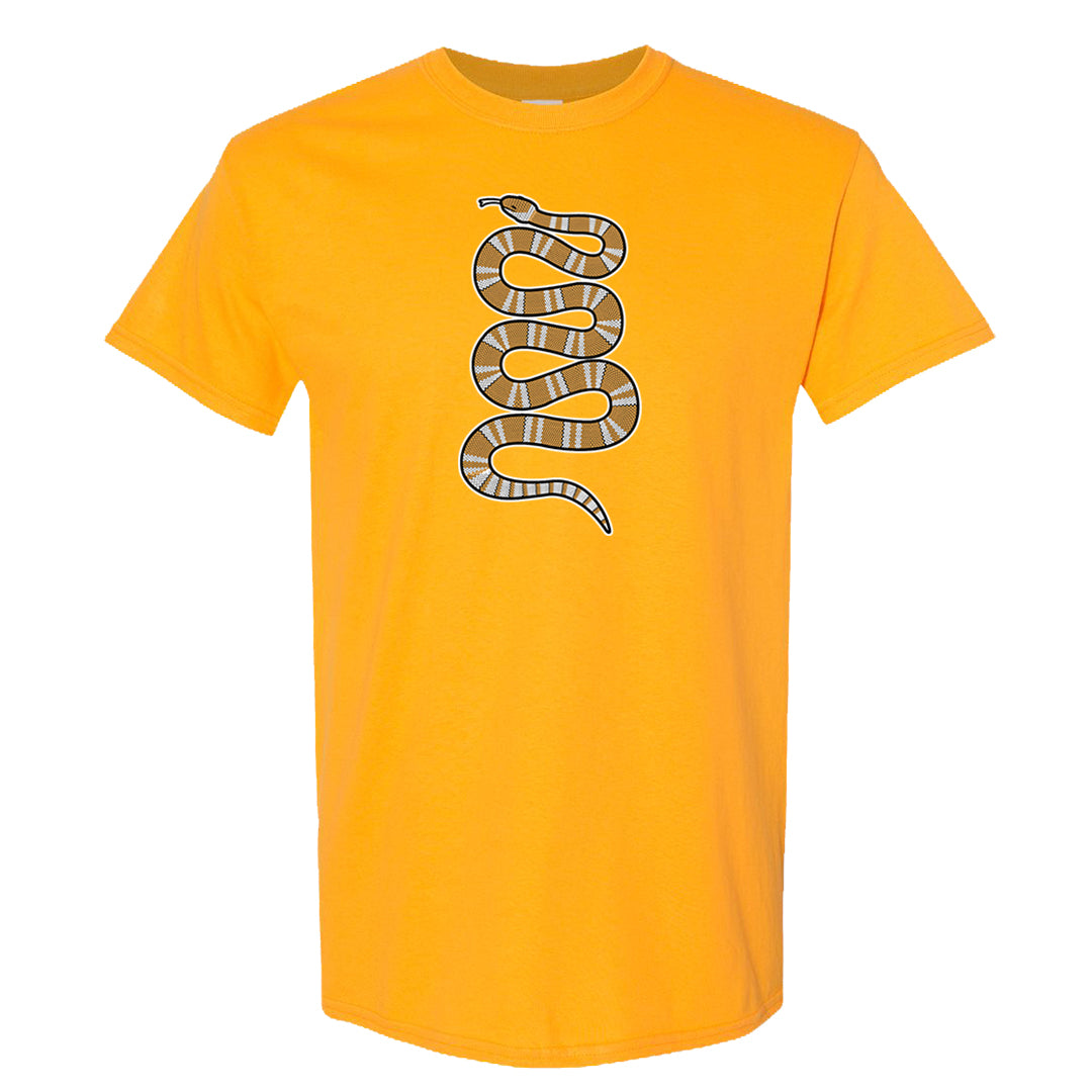 Ginger 14s T Shirt | Coiled Snake, Gold