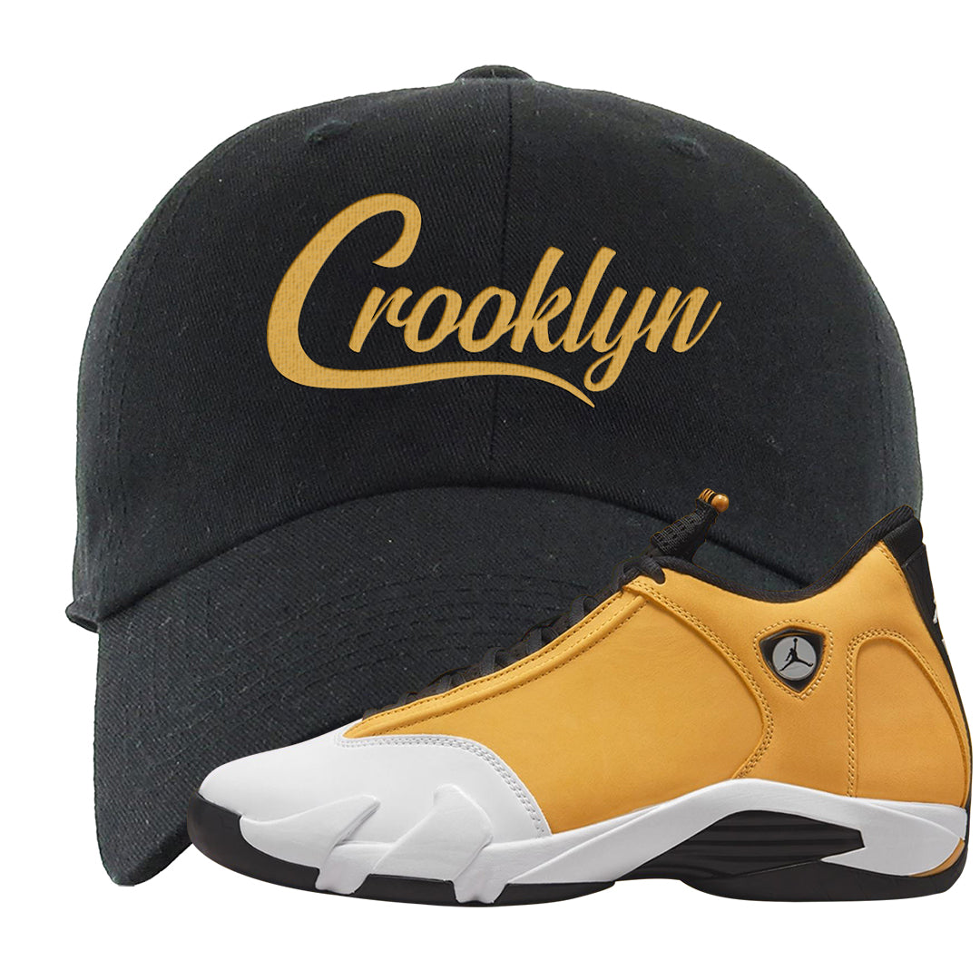Ginger 14s Dad Hat | Crooklyn, Black