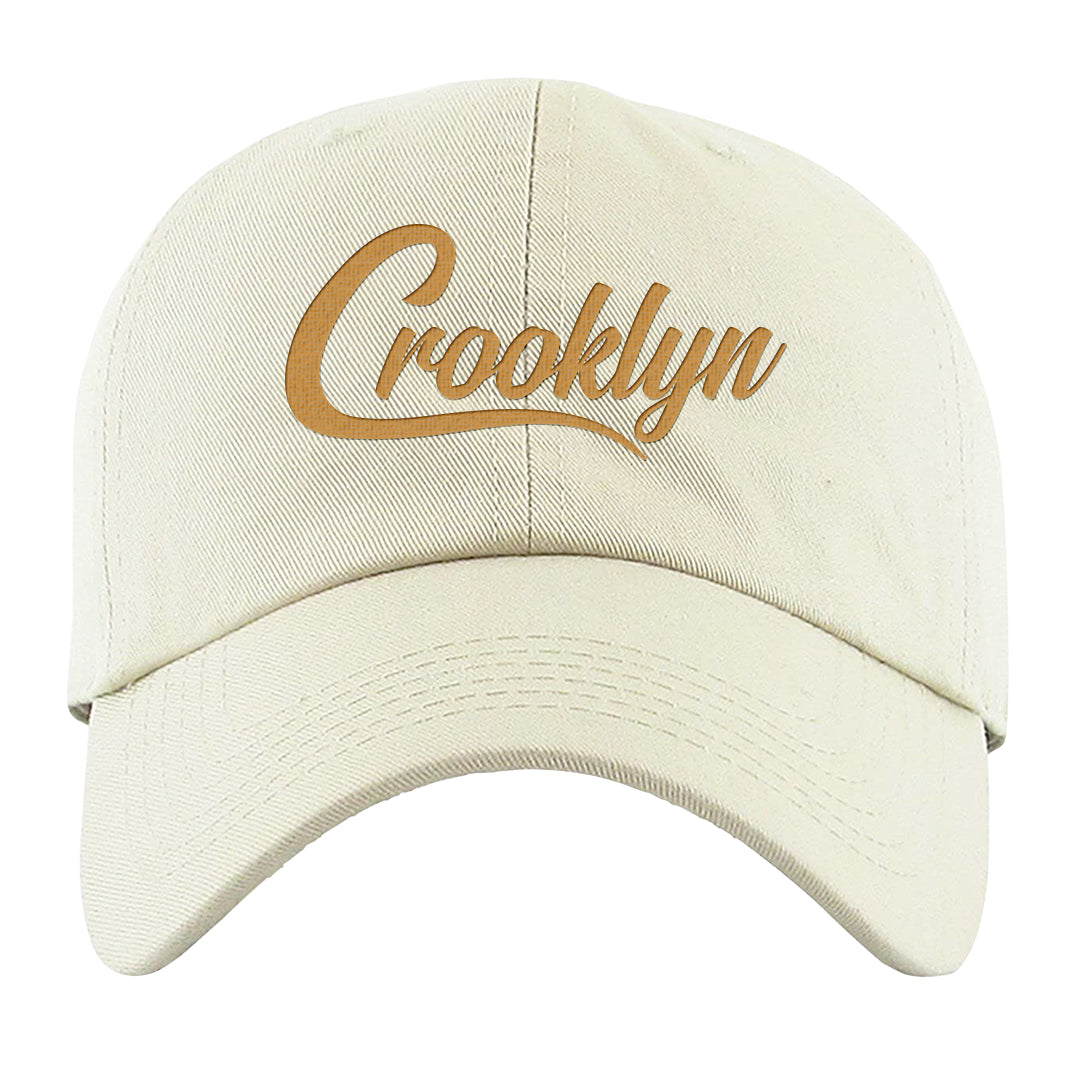 Ginger 14s Dad Hat | Crooklyn, White