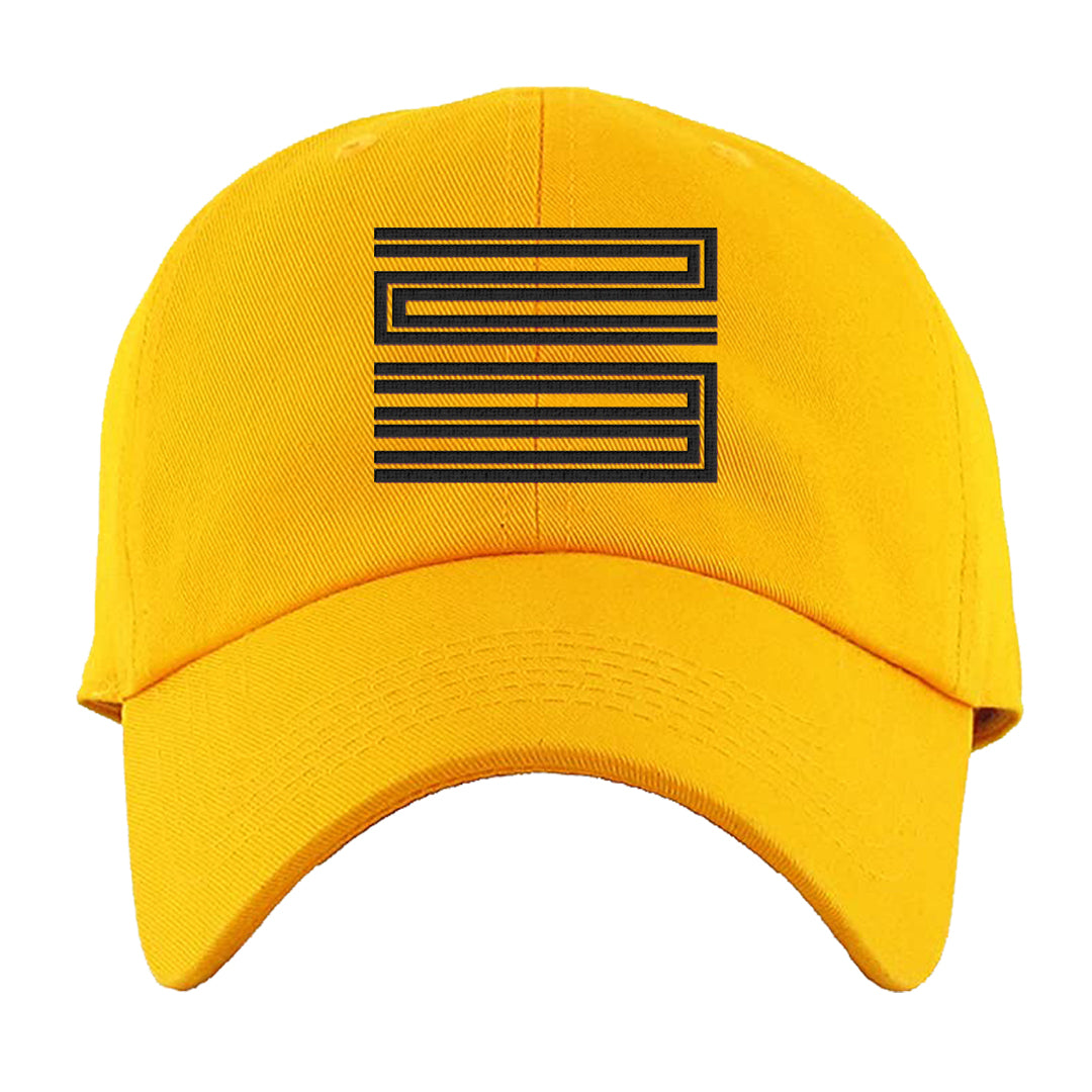 Ginger 14s Dad Hat | Double Line 23, Gold