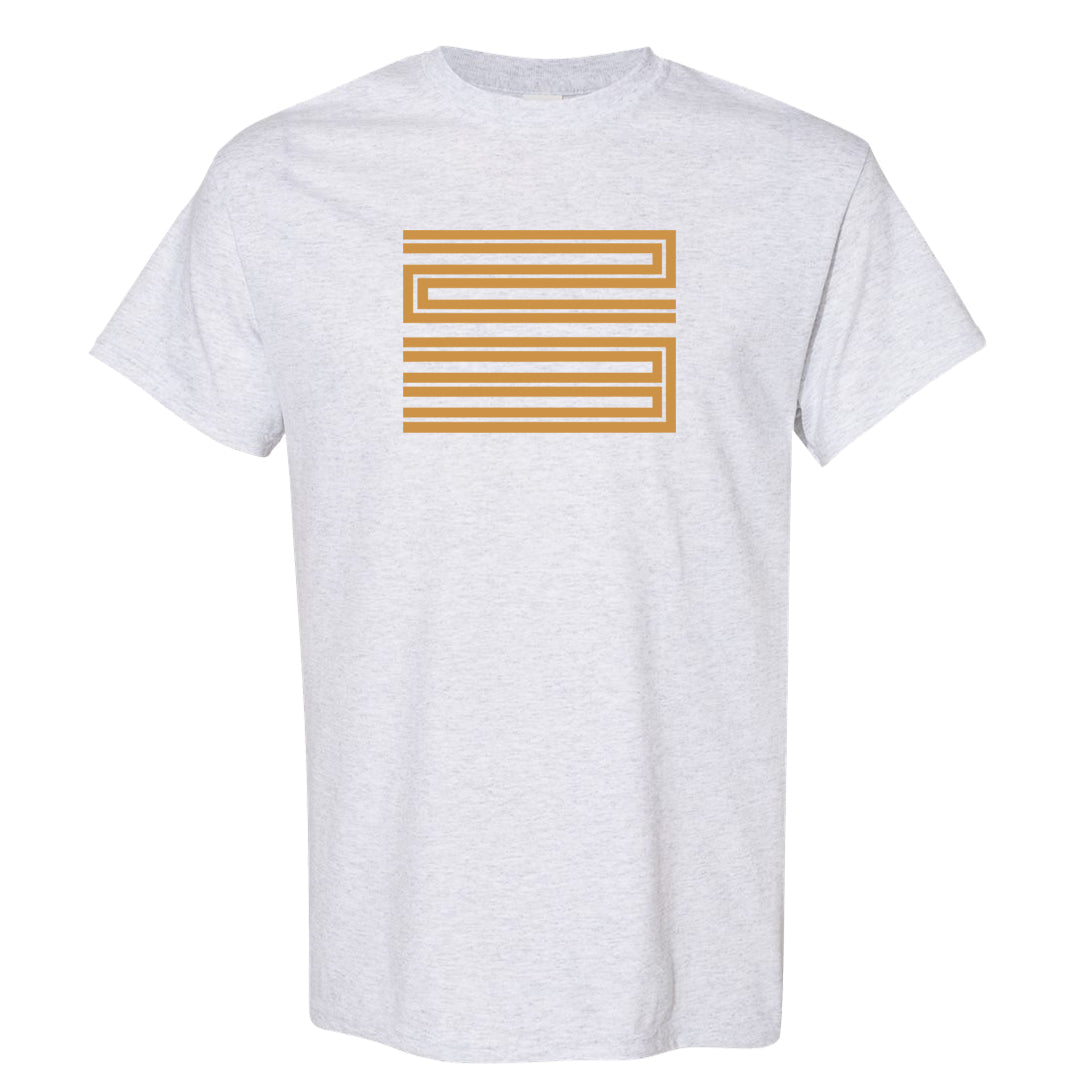 Ginger 14s T Shirt | Double Line 23, Ash