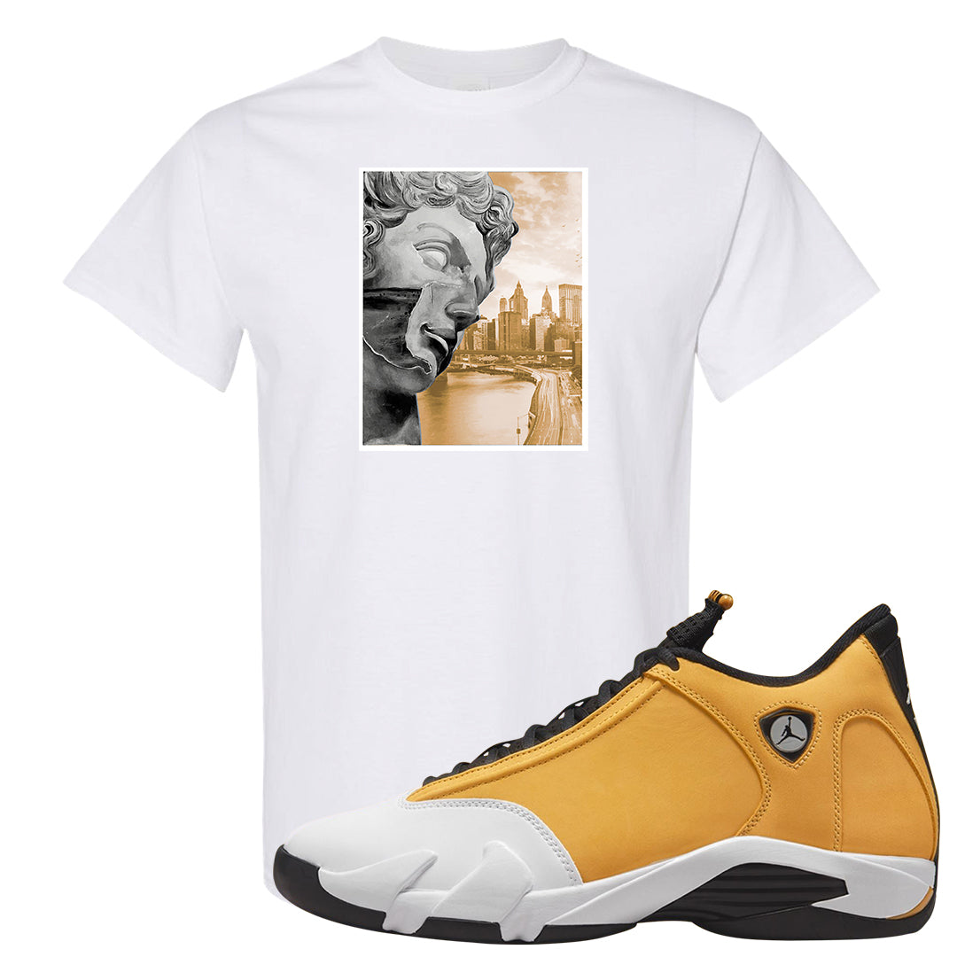 Ginger 14s T Shirt | Miguel, White