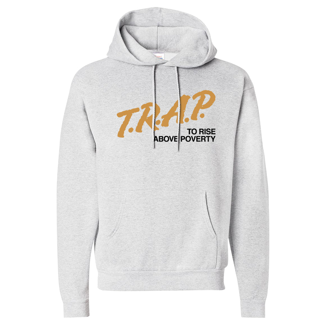 Ginger 14s Hoodie | Trap To Rise Above Poverty, Ash