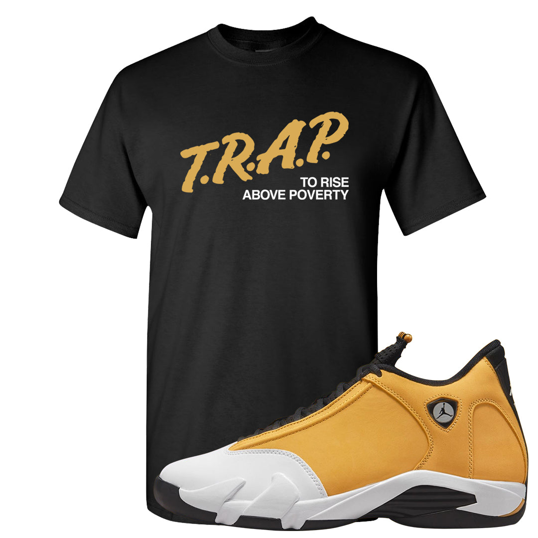 Ginger 14s T Shirt | Trap To Rise Above Poverty, Black