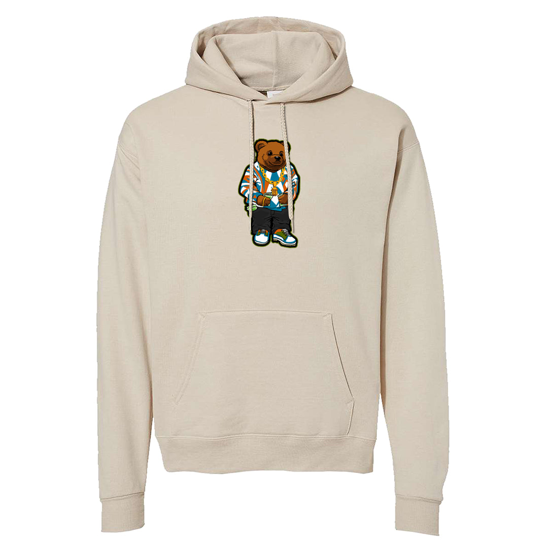 Pale Ivory Dunk Mid Hoodie | Sweater Bear, Sand