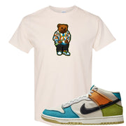 Pale Ivory Dunk Mid T Shirt | Sweater Bear, Natural
