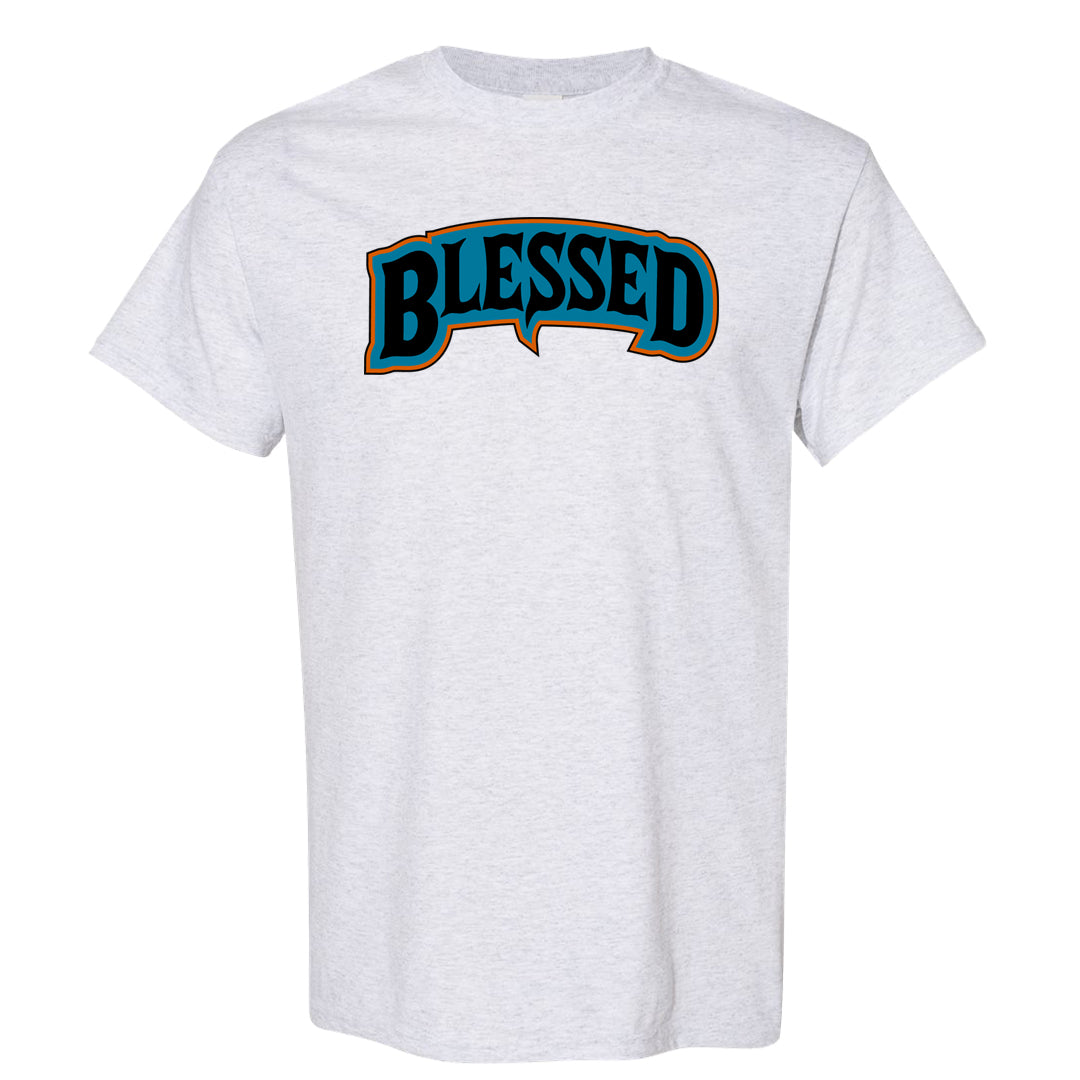 Pale Ivory Dunk Mid T Shirt | Blessed Arch, Ash