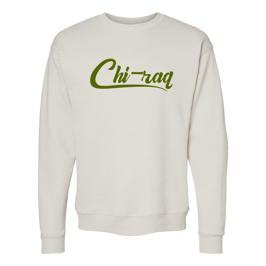 Pale Ivory Dunk Mid Crewneck Sweatshirt | Chiraq, Sand
