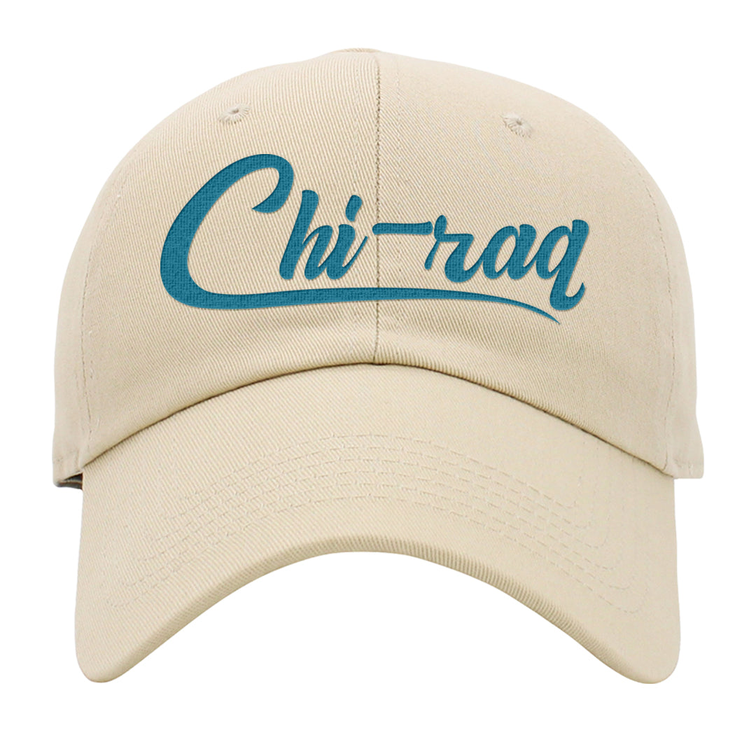 Pale Ivory Dunk Mid Dad Hat | Chiraq, Ivory
