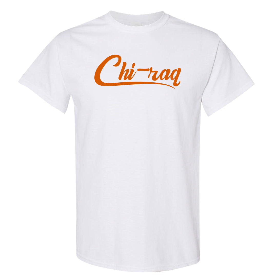 Pale Ivory Dunk Mid T Shirt | Chiraq, White