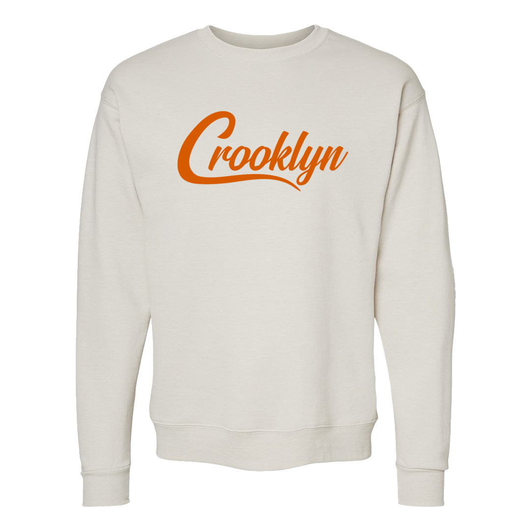 Pale Ivory Dunk Mid Crewneck Sweatshirt | Crooklyn, Sand